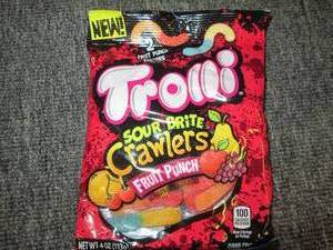 lot 273 image: 124oz bags of trolli sour brite cr...