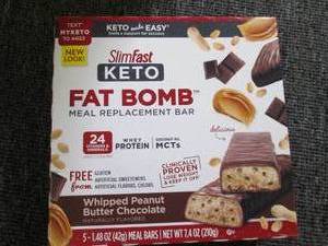 lot 297 image: 4 boxes of slimfast ket fat bombs w...
