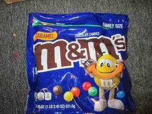 lot 306 image: 41lb 2.40 oz bags of carmel M&Ms b...