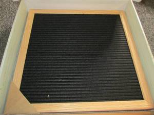 lot 346 image: new letterboard  and letters ...