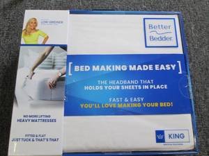 lot 377 image: better bedder king bed making made ...
