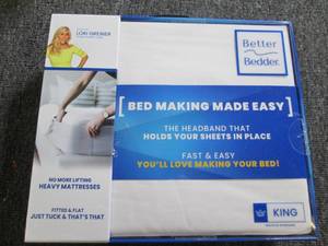 lot 378 image: better bedder king bed making made ...