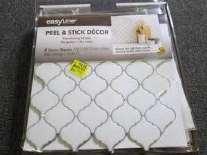 lot 393 image: 10 packs of easy liner peel and sti...