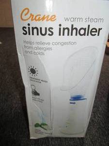 lot 394 image: crane warm steam sinus inhaler ...