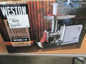 Weston #12 Electric Meat Grinder op...
