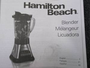 Hamilton Beach Wave Crusher 4-Speed...
