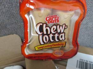 2 Cases Chew-Lotta Edible Dog Snack...