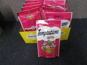 Case of 12- 3 oz Bags Temptations B...