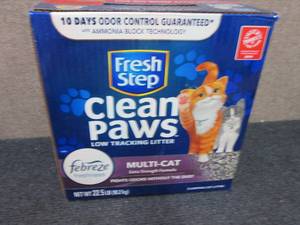 Fresh Step Clean Paws MultiCat Clum...