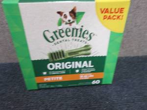 Box of 60 Greenies Original Petite ...
