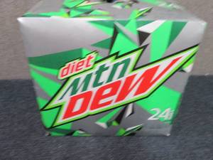 24 pk Diet Mountain Dew...