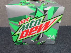 24 pk Diet Mountain Dew...