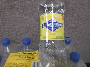 12- 33.8 oz Bottles Ice Mountain Sp...