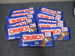 12- 1.55 oz Crunch Bars...