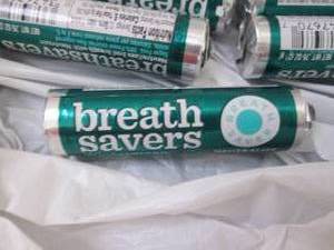 12 pks Breath Savers...