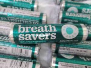 18 pks Breath Savers...