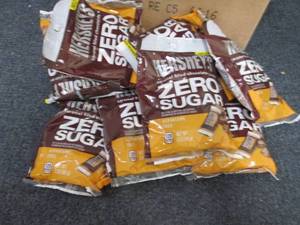 10- 3 oz Bags Hersheys Zero Sugar ...