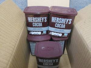 5- 8 oz Containers Hersheys Cocoa...