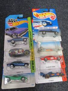 8 Assorted Hot Wheels Vehicles...