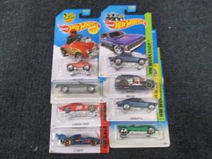 8 Assorted Hot Wheels Vehicles...