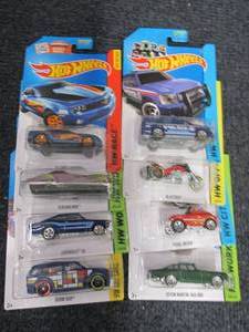 8 Assorted Hot Wheels Vehicles...