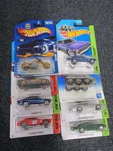 8 Assorted Hot Wheels Vehicles...