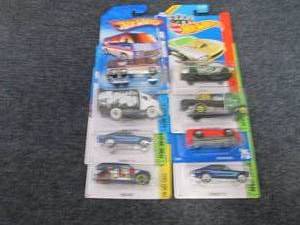 8 Assorted Hot Wheels Vehicles...