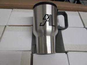 Case of 40 Sail Metal Travel Mugs...