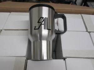 Case of 40 Sail Metal Travel Mugs...