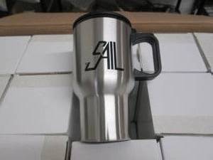 Case of 40 Sail Metal Travel Mugs...