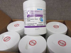 Case of 12-220 ct Canisters Ecolab ...
