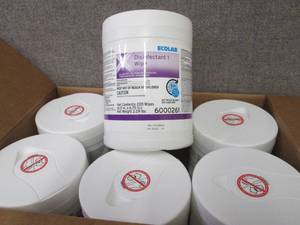 Case of 12-220 ct Canisters Ecolab ...
