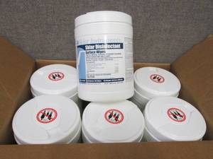 Case of 6- 100 ct Canisters Sklar D...