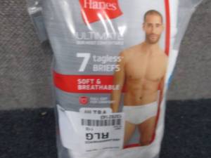 Hanes Mens 7-Pack Classic Briefs S...