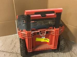 PACKOUT 22 in. Rolling Tool Box22 in. Large Tool Box18.6 in. Tool Storage Crate Bin by Milwaukee Customer Returns See Pictures