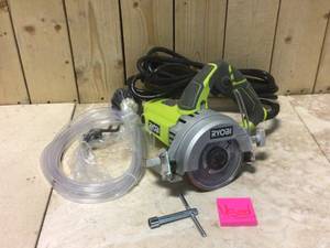 4 in. Tile Saw by RYOBI Customer Returns See Pictures