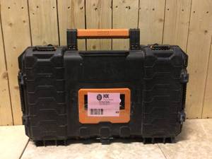 22 in. Pro Gear Cart Tool Box in Black by RIDGID Customer Returns See Pictures