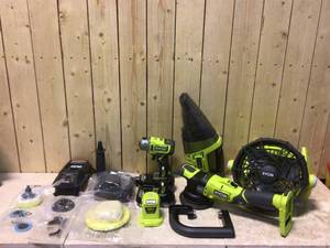 Lot of Assorteed Ryobi Power Tools Customer Returns See Pictures