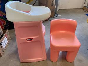 LITTLE TIKES HIGHCHAIR & CHAIR, 24 INCH TALL