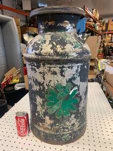 VINTAGE CREAM CAN 24� TALL
