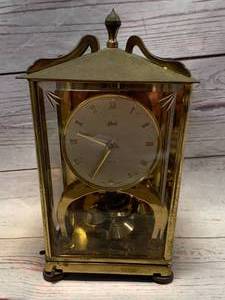 VINTAGE SCHATZ 400 DAY ANNIVERSARY GERMAN CLOCK