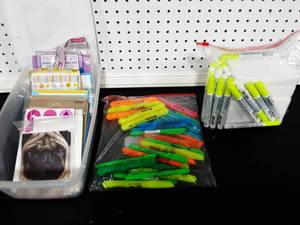 Highlighters, Window Markers & Assorted Cards