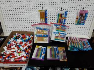Large Lot Of Mechanical Pencils & Glue Sticks