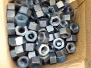lot 156 image: Box of Steel Nuts...