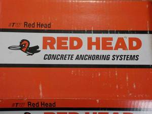 lot 168 image: Red Head Concrete Anchoring Systems...