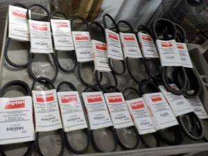 lot 172 image: Variety of Dayton V Belts...
