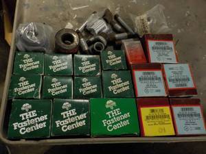 lot 175 image: Screws, Fasteners and Steel Parts...
