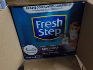 lot 333 image: Case of 3 - 14 lb. Boxes Febreze Fr...