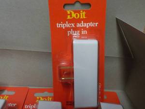 lot 379 image: Case of 50 Leviton Do It Triplex Ad...