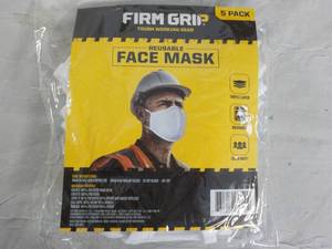 lot 384 image: Case of 170 - 5 packs Firm Grip Reu...